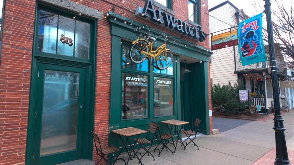 image of Atwater's, a coffee shop in Catonsville