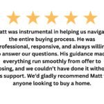 Review of Matt Totaro Catonsville Real Estate Agent